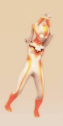 3d animated gif minato_asahi_(grigio) no_sex repost ultraman_(franchise) ultraman_r/b ultrawoman_grigio