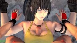 10_seconds 2girls 3d animated big_breasts breasts cleavage clothed dickgirl dog_tags erection esk female forced futa futa_on_female futa_pov futa_with_female futanari hands-free hands-free_paizuri intersex king_of_fighters large_breasts leona_heidern looking_at_viewer mai_shiranui no_sound paizuri paizuri_under_clothes penis pov pov_paizuri pov_titfuck shorter_than_10_seconds shorter_than_30_seconds shorter_than_one_minute source_filmmaker straddling_paizuri tank_top titfuck video