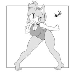 amy rose from sonic (series) by argento