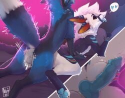2025 absurd_res anal anal_sex anthro anthro_on_anthro anthro_penetrated anthro_penetrating anthro_penetrating_anthro ass balls claws digital_media_(artwork) dragon enfield erection feet fur genitals grimm_(oxfort2199) hair hi_res knot lying male male/male male_penetrated male_penetrating male_penetrating_male mythological_creature mythological_scalie mythology nude nude_anthro nude_male on_front oxfort2199 pawpads paws penetration penile penile_penetration penis penis_in_ass scalie sex smile toes white_body white_fur white_hair