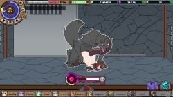 1girls 1monster animated cum cum_drip cum_in_pussy cum_inside game_cg gameplay_mechanics impregnation monster_black_market rape sex sound tagme vaginal_penetration video