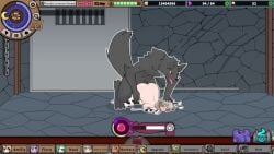1girls 1monster animated cum cum_drip cum_in_pussy cum_inside game_cg gameplay_mechanics impregnation monster_black_market rape sex sound tagme vaginal_penetration video