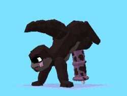 2d_animation 3d_(artwork) 3d_animation 4:3 ace_giant_otter_(samichott) animal_genitalia animal_penis animated anthro balls big_balls big_penis blush blush_lines bodily_fluids cum cum_on_penis cum_while_penetrated digital_media_(artwork) ejaculation equine_genitalia equine_penis erection genital_fluids genitals giant_otter handstand happy huge_balls huge_cock looking_at_viewer loop low_poly male mammal masturbation mustelid otter penetration penis river_otter samichott_(artist) sex_toy sex_toy_insertion side_view solo sounding_rod tail tail_motion thick_thighs tongue urethral urethral_masturbation urethral_penetration