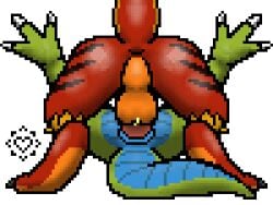 anal anal_knotting anal_sex anal_tugging animated anthro ass balls balls_deep big_balls bodily_fluids cum cum_in_ass cum_inside digital_media_(artwork) dragon duo fur genital_fluids genital_piercing genitals gynomorph gynomorph/male intersex intersex/male jazovyx jazovyx_(character) kali knotting low_res male mythological_creature mythological_scalie mythology penetration penile penile_penetration penis penis_piercing piercing pixel_(artwork) pixel_animation scalie tail tail_motion wings