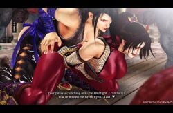 3d bodysuit chobixpho female futa_on_female futanari intersex kunoichi ninja shura soul_calibur soul_calibur_vi taki taki_(soulcalibur)