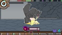 1girls 1monster animated cum cum_drip cum_in_pussy cum_inside game_cg gameplay_mechanics impregnation monster_black_market rape sex sound tagme vaginal_penetration video
