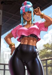 qiyana yunalai from league of legends by artifactglitch
