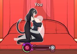 1girls game_cg monster_black_market nero_(monster_black_market) straddling vaginal_penetration