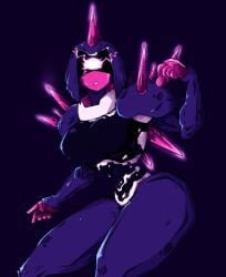 alien alien_girl ben_10 big_ass big_breasts big_butt big_thighs big_titties chaquetrix character_request curvaceous curvaceous_female curvaceous_figure curvy curvy_figure curvy_hips female female_focus female_only looking_at_viewer purple_body rukiarts77 rule_63