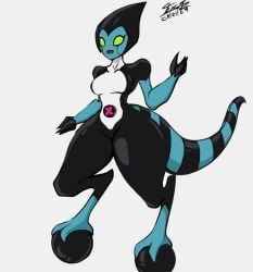 alien alien_girl ben_10 big_ass big_breasts big_butt big_thighs big_titties cartoon_network chaquetrix curvaceous curvaceous_female curvaceous_figure curvy curvy_figure curvy_hips female female_focus female_only looking_at_viewer rukiarts77 rule_63 xlr8