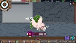1girls 1monster animated cum cum_drip cum_in_pussy cum_inside game_cg gameplay_mechanics impregnation monster_black_market rape sex sound sylvia_(monster_black_market) tagme vaginal_penetration video
