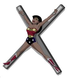 ai_generated before_rape bondage brunnette dc_comics wonder_woman