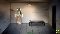 against_wall chained chained_up cum cum_inside fingering gray_fur green_eyes green_hair grey_fur hands_behind_head hands_tied jerking moaning naked naked_female naked_male on_knees penetration penile_penetration penis penis_in_pussy sex sundyz tagme vagina video wall white_fur wolf yellow_fur