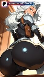 1girl 1girls 2026 ai_generated artist_name ass blue_eyes boobs breasts bust chest electroworld hi_res high_quality high_resolution highres long_hair marvel patreon patreon_username silver_sable solo stable_diffusion tits watermark