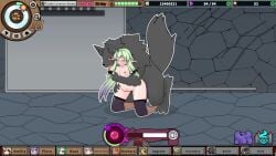 1girls 1monster animated cum cum_drip cum_in_pussy cum_inside game_cg gameplay_mechanics impregnation monster_black_market rape sex sound tagme vaginal_penetration video