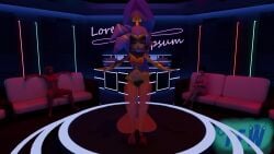 3d_animation accident animated bayonetta_(character) blender blender_cycles dancing nude nude_female samus_aran shantae_(character) stripclub stripped_naked stripper_pole tagme thefizzler video watching watching_from_afar