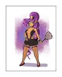 big_ass big_breasts big_butt guma maid maid_uniform nsfw nsfw_version one_girl porn shantae shantae_(character)