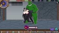 1girls 1monster animated big_ass big_breasts big_thighs cat_ears cat_tail catgirl cum cum_drip cum_in_pussy cum_inside game_cg gameplay_mechanics impregnation large_ass large_breasts large_thighs monster_black_market nero_(monster_black_market) orc orc_male rape sex sound tagme vaginal_penetration video