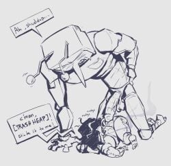 2boys before_penetration blush chumdotgov cuntboy deltarune deltarune_chapter_2 deltarune_chapter_3 gay gay_sex intersex male male_on_cuntboy robot robot_boy size_difference spamton_g_spamton sweat tenna_(deltarune) tv_head undertale undertale_(series) yaoi
