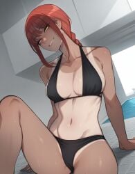 ai_generated chainsaw_man hot lingerie lingerie_panties makima_(chainsaw_man) panties sexy