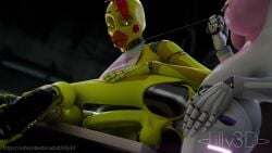 3d 3d_(artwork) 3d_animation 3d_model anal anal_sex anal_sex animated animation animatronic big_balls big_breasts big_penis blender blender_(artwork) blender_(software) chica_(disembowell) chica_(fnaf) five_nights_at_freddy's glowing_eyes horse_penis horsecock horsecock_futa horsecock_on_humanoid leash leash_and_collar leashed_collar lilly_3d looking_at_another looking_down mangle_(disembowell) mangle_(fnaf) non-binary nonbinary_pride_colors plap_(sound) plapping pride_color_flag pride_colors pride_flag pride_month robot robot_humanoid sound sound_effects tagme trans_woman transfem transgender_flag transgender_pride_colors video watermark