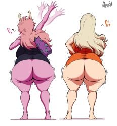 mina ashido from my hero academia by alviriaart