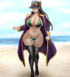 jotaro kujo from jojo's bizarre adventure