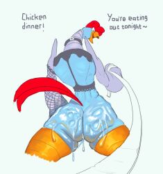 ass ass avian bird conadolpomp male robot scratch_(sonic) tagme water