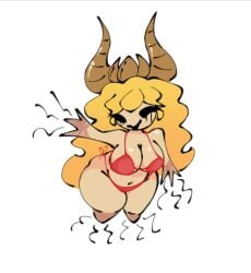 1boy ass bikini bikini_bottom bikini_top blonde_female blonde_hair boobs breasts chubby chubby_female chubby_male coronation_day_(creepypasta) creepypasta demon demon_girl demon_horns female girly girly_boy hips hollow_eyes horn horns hourglass_figure house_of_horrorbrews king komas97 male male_in_female_body mario_(series) medium_breasts mischievous_smile nightmare_waifu pillar_chase_2 princess princess_peach princess_peach_(coronation_day) solo super_mario_world the_forest_king_(coronation_day) thicc thicc_ass thicc_thighs thick_ass thick_legs thick_thighs thighs tits tummy