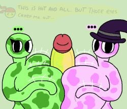 1boy 2024 2girls double_titfuck low_quality meta: mike_(mikenoob) mikenoob roblox robloxian self_upload slime_girl tagme
