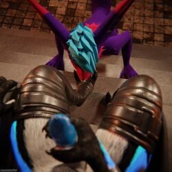 1:1 3d_(artwork) absurd_res animal_genitalia animal_penis anthro anthro_on_anthro balls basement biped black_body black_clothing black_fur blender_(artwork) blender_cycles blue_body blue_fur blue_penis bodily_fluids bondage bound canid canine canine_genitalia canine_penis canis chair claws clothed clothing cum cum_dripping_from_penis cum_on_penis depth_of_field digital_media_(artwork) dominant dragonplayer dragonplayer_(character) dungeon duo erection feet fingers foot_fetish foot_in_mouth foot_play foot_suck forced fox fur furniture gag gagged genital_fluids genitals grey_body grey_fur hair hand_on_penis hi_res hindpaw inside jacket jex jexouium kneeling kneeling_on_ground knot leather leather_clothing leather_jacket leather_legwear leather_thigh_highs leather_topwear legwear male male/male mammal masturbation mccheese178 multicolored_body nude on_chair on_ground open_mouth orgasm paw_in_mouth paw_sucking paws penis purple_body purple_fur red_body red_fur reflection rexouium sex sitting sitting_on_chair sitting_on_throne slim slim_anthro slim_male slim_sub smile submissive submissive_male sucking tail thigh_highs throne throne_room topwear white_body white_fur