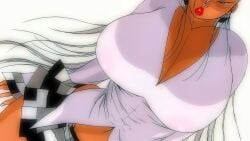 1girls asian asian_female big_ass big_breasts bimbo bimbo_body bimbo_lips breasts busty cleavage dark-skinned_female dark_skin digital_drawing_(artwork) digital_media_(artwork) eiden exposed_breasts exposed_nipples eyebrows eyelashes eyes female gg_quatre gigantic_breasts gri_gri grinis_quatre_gricom hair hips huge_breasts human hyper hyper_breasts large_breasts larger_female legs lips long_hair massive_breasts mature mature_female purple_eyes school_uniform thick thick_legs thick_lips thick_thighs thighs thong_above_skirt upper_body voluptuous white_hair wide_hips