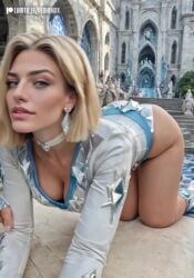 ai_assisted ai_generated ass ass_focus emma_frost emma_frost_(marvel_rivals) marvel marvel_comics marvel_rivals redhenxx shaking_ass tagme video