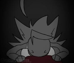 animated big_breasts big_penis blowjob cat_ears grey_body longer_than_30_seconds music oc reese_(suggestoaster_) saliva_on_penis sound suggestoaster_ tagme video
