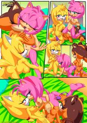 amy rose from releasing your inner wild side (comic) by bbmbbf