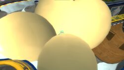 agent_3_(splatoon) ass_expansion belly_expansion breast_expansion captain_(splatoon_3) eyes_rolling_back hyper_ass hyper_belly hyper_breasts immobile splatoon
