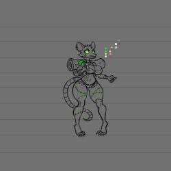 arsfromnowhere_(artist) big_breasts breasts monster_girl mouse mouse_girl rat rat_girl rat_tail skaven sketch undead warhammer_(franchise) warhammer_fantasy wide_hips