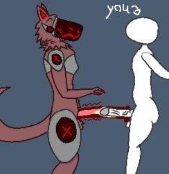 2boys anon balls cock cum_inside docking flared_penis furry gay horsecock internal_penis internal_view male male/male male_only male_penetrated medial_ring plugged_by_penis plugged_penis protogen red_fur red_penis red_visor suiyo_(yakuman_player) tail urethral_insertion urethral_penetration urethral_plug viewer yakuman_player_(artist)