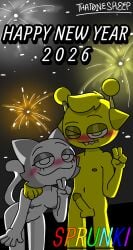 simon (sprunki) from new year