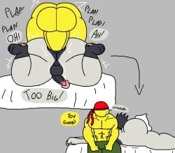 2boys aftermath anal_sex big_ass big_cock cum freckles_on_ass gay low_quality mike_(mikenoob) mikenoob oc rabbit roblox robloxian self_upload tagme