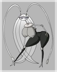 1girls alien alien_girl alien_humanoid alternate_background alternate_version_available alternative_version_available antennae antennas big_breasts big_hips black_body black_skin breasts breasts_out cockroach cockroach_girl cockroach_humanoid crown cyan_pupils eyebrows female female_only generation_7_pokemon grey_background grey_body grey_eyebrows grey_nipples grey_skin hand_on_hip heels hips huge_breasts huge_hips humanoid looking_at_viewer nipples perfect_body pheromosa pokemon pokemon_(species) pokemon_only pokemon_sm pose posing purple_eyes pussy shiny_pokemon silver_crown silver_heels simple_background simple_shading ultra_beast white_skin white_skinned_female