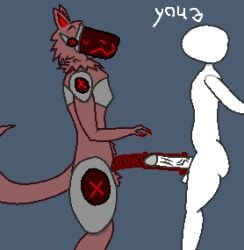2boys anon balls cock docking flared_penis furry gay horsecock internal_penis internal_view male male/male male_only male_penetrated medial_ring protogen red_fur red_penis red_visor suiyo_(yakuman_player) tail urethral_insertion urethral_penetration viewer yakuman_player_(artist)