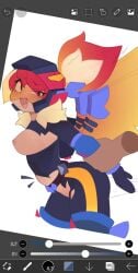 firewing janet (brawl stars) from brawl stars by xyraabs