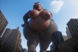 ai_generated bbw giantess gloria_the_hippopotamus macro perchance_ai