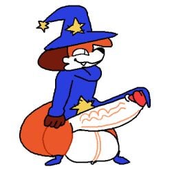1boy big_penis low_quality mikenoob self_upload solo soups_(superiorfox) tagme wizard