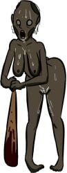1girls ass baseball_bat big_ass big_breasts big_butt breasts completely_nude completely_nude_female covered_in_cum cum cum_drip cum_in_mouth cum_in_pussy cum_on_body cum_on_face dvloper female female_only gilf granny_(character) granny_(game) horror_game mature mature_female naked naked_female nightmare_waifu nude nude_female old_woman open_mouth pussy solo solo_female standing white_background