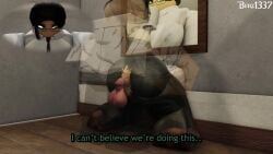 1boy 1girls 3d 3d_(artwork) animated balls_deep berz1337 clothed clothed_sex clothes facecam female hole_in_wall male male/female male_penetrating moaning_in_pleasure multiple_views office_clothing office_lady office_sex penetration picture_frame picture_on_wall plap questionable_consent roblox robloxian rough_sex sound stuck stuck_in_wall tagme video