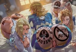 2d 3girls above_view ai_assisted ai_generated all_fours anus areola ass ass_bigger_than_head ass_focus back_view bare_ass bare_breasts bare_thighs bed behind_view big_ass blonde_eyebrows blonde_female blonde_hair blue_eyes blue_lipstick bob_cut brown_anus clitoris closed_mouth closed_mouth_smile costume dagger_(marvel) dagger_(marvel_rivals) detailed_background emma_frost emma_frost_(marvel_rivals) eyebrows eyelashes fantastic_four fat_ass female hair_behind_ear half-closed_eyes hanging_breasts high-angle_view highres huge_ass imminent_anal imminent_sex invisible_woman invisible_woman_(marvel_rivals) leotard light-skinned_female light_skin looking_at_viewer looking_back looking_up marvel marvel_comics marvel_rivals massive_ass medium_hair nipples no_bra pink_nipples pink_pussy pussy pussy_juice shaved_pussy shaved_pussy shexyo shiny_skin slightly_open_mouth smile smiling smiling_at_viewer sue_storm sweat sweatdrop sweating tattoo tattoo_on_butt tattoos thick_legs thick_thighs thighs viewed_from_above viewed_from_behind voluptuous voluptuous_female waiting_for_sex waiting_for_turn window