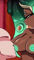 1boy 1boy1girl 1girls 2023 2d 2d_animation animated areolae biting_lip blush bouncing_breasts breasts brown_skin brown_skinned_female closing_eyes colored_areola completely_nude completely_nude_female completely_nude_male cum cum_in_pussy cum_inside cumshot faceless_male foreskin hand_on_penis handjob laying_on_bed licking_nipple looking_at_viewer male_abs marina_(splatoon) missionary missionary_position missionary_sex navel nipples nude nude_female nude_male nursing_handjob octoling octoling_girl on_bed penetration penis penis_in_pussy penis_vein pov pussy red_eyes red_eyes_female sex sopachiina sound sound_effects splatoon splatoon_(series) splatoon_2 straight straight_sex stroking_cock stroking_penis sucking_nipple tagme vagina vaginal_creampie vaginal_penetration vaginal_sex vertical_video video