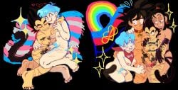 andromorph breasts bulma_briefs chichi cuntboy dragon_ball female futanari genderswap_(fti) genderswap_(mti) genitals goku group gynomorph harness hug human humanoid humanoid_genitalia humanoid_penis intersex lgbt_pride male mammal nipples penis polyamory_pride_colors pride_colors pubes pubic_hair rainbow rule_63 saiyan shonencore son_goku tail tailed_humanoid testicles trans_man trans_woman transfem transgender_pride_colors transmasc